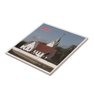 zDK015 ROMO SAINT CLEMEN KIRKE Frisian Islands, Fliese