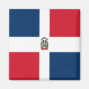 zDO001 DOMINIKANISCHE REPUBLIK, Fahne, Amerika, Kü Magnet