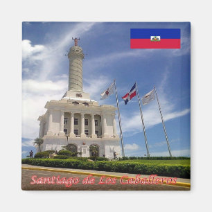 zDO013 SANTIAGO DE LOS CABALLELOS, Kühlschrank Magnet