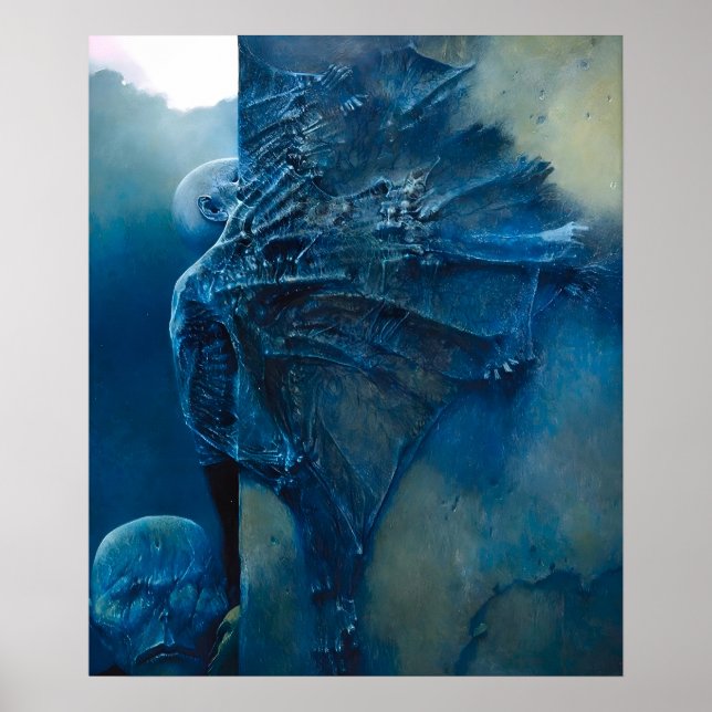 Zdzislaw Beksinski Kunst Poster (Vorne)