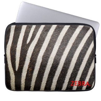 ZEBRA 13" Laptop-Hülse ZebraSkin Entwurf Laptopschutzhülle