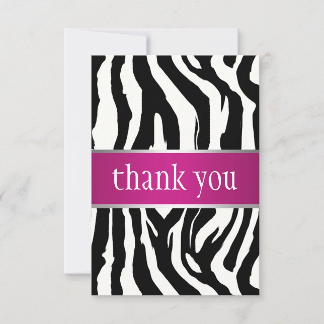 Zebra 16 . Geburtstag Einladung (Vorderseite)