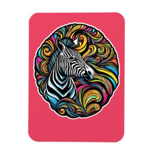 Zebra 1 magnet