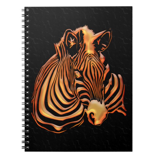Zebra 1 Notizbuch Notizblock (Vorderseite)