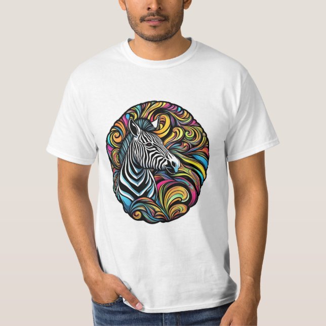 Zebra 1 T-Shirt (Vorderseite)