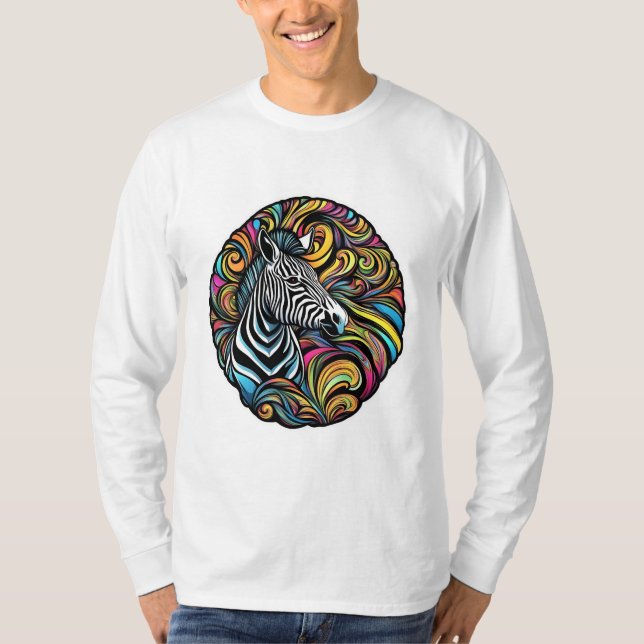 Zebra 1 T-Shirt (Vorderseite)