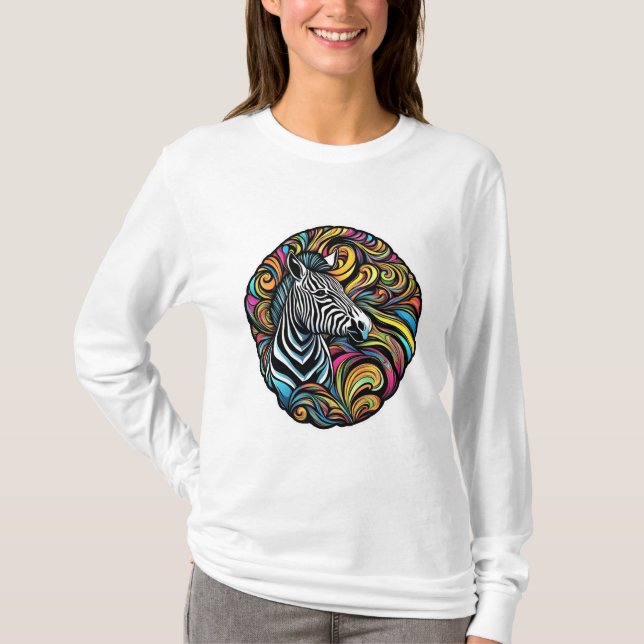 Zebra 1 T-Shirt (Vorderseite)