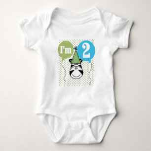Zebra 2. Geburtstag T - Shirt und Geschenke