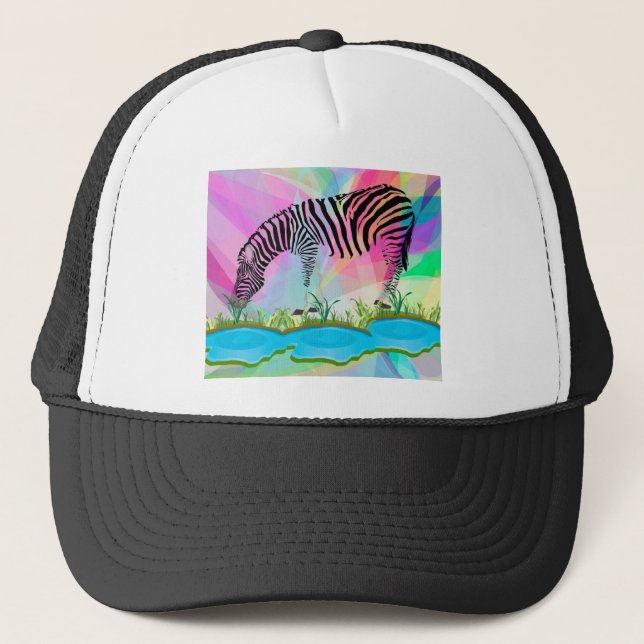 ZEBRA 2 TRUCKERKAPPE (Vorderseite)
