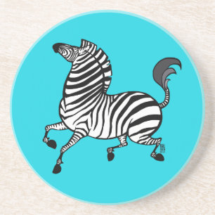 Zebra 3 Sandstone Untersetzer