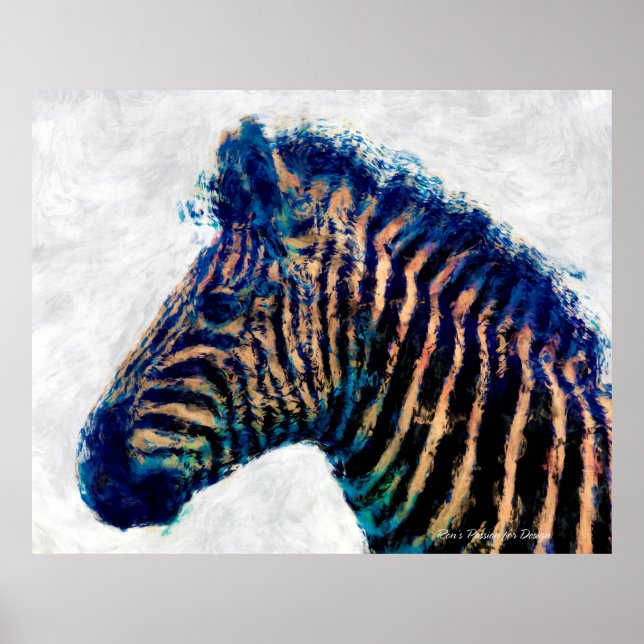 Zebra 4 poster (Vorne)