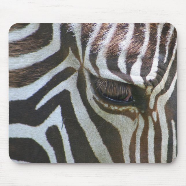 Zebra abstrakt mousepad (Vorne)