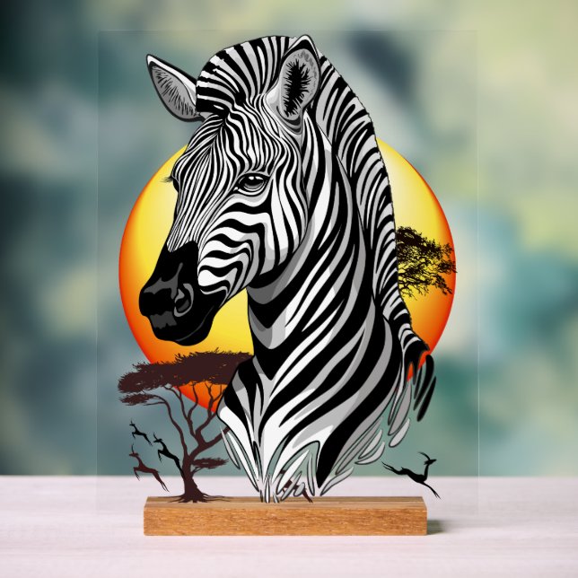 Zebra African Savanna Wild Animal (Neutre)