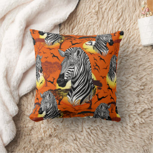 Zebra African Savanna Wild Animal Kissen
