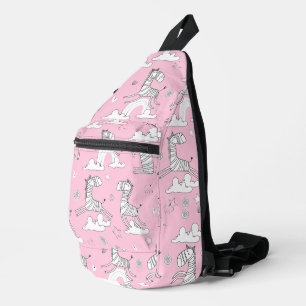 Zebra Animal Line Set Crossbody Bag