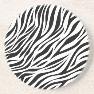 Zebra Animal Skin Print Pattern-15391 Getränkeuntersetzer