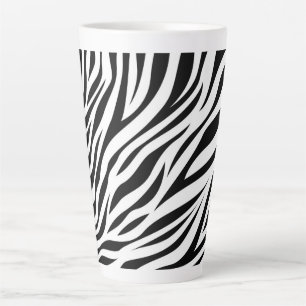 Zebra Animal Skin Print Pattern-15391 Milchtasse