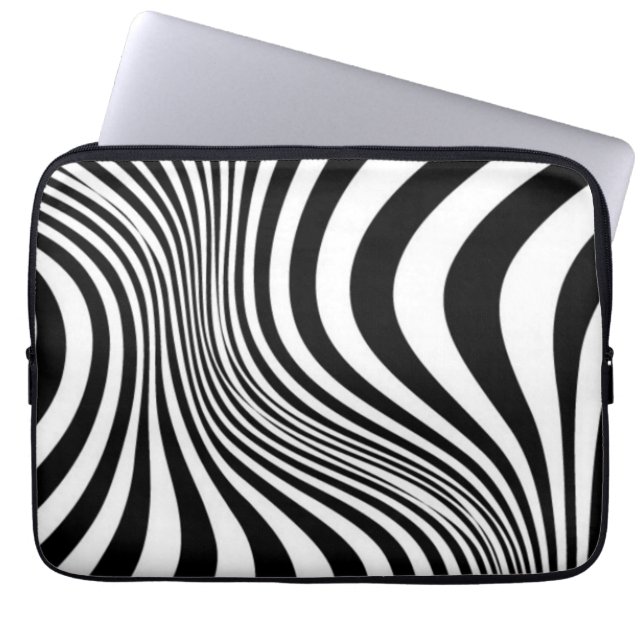 Zebra Animal Skin Texture Pattern-88 Laptopschutzhülle (Vorderseite)