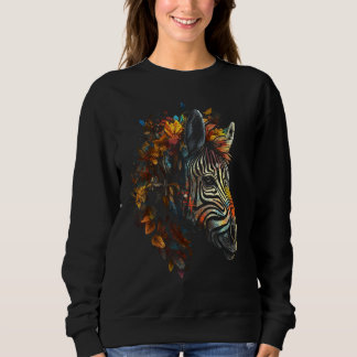 Zebra Animal Zoo Animal Zebra Sweatshirt