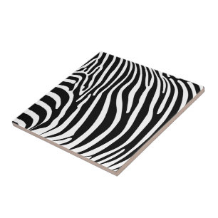 Zebra Animalprint Fliese