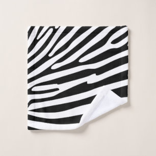 Zebra Animalprint Waschlappen