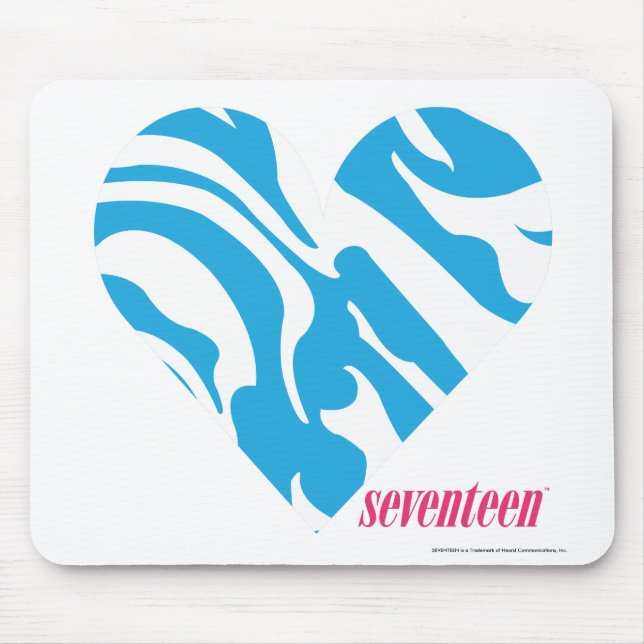 Zebra-Aqua 2 Mousepad (Vorne)