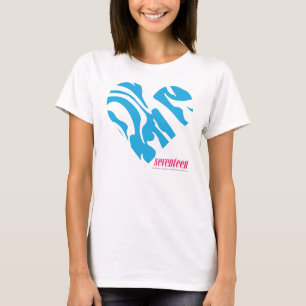 Zebra-Aqua 2 T-Shirt