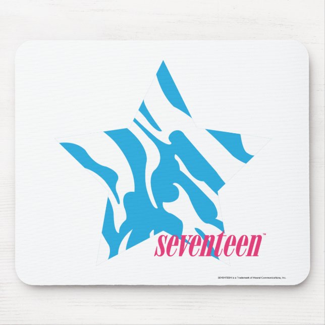 Zebra-Aqua 3 Mousepad (Vorne)