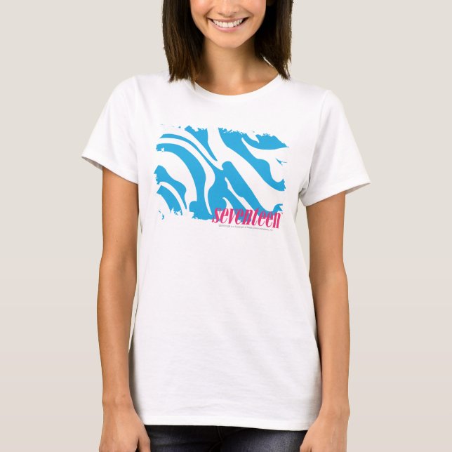 Zebra Aqua 4 T-Shirt (Vorderseite)