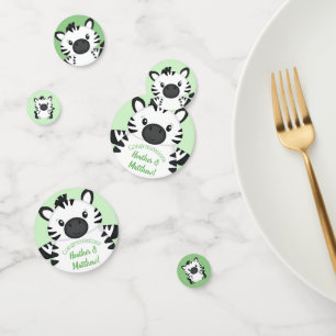 Zebra Baby Shower Konfetti