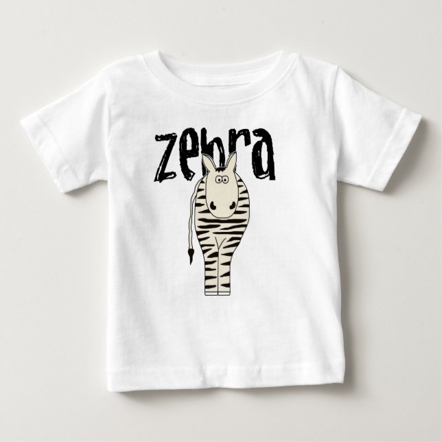 Zebra Baby T-shirt (Vorderseite)
