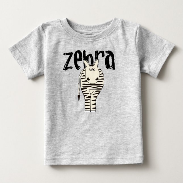 Zebra Baby T-shirt (Vorderseite)