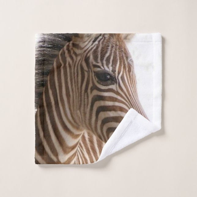 Zebra Badewanne Handtuchhandtuch Sets (Waschlappen)