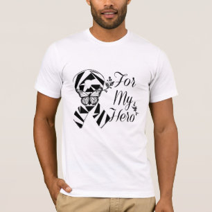 Zebra-Band für meinen Held T-Shirt