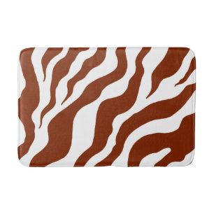 Zebra Bath Mat Bad Rug Badematte
