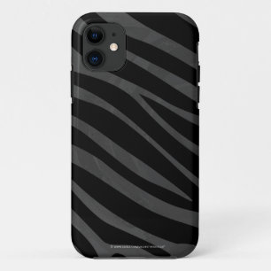 Zebra Black and Gray Print Case-Mate iPhone Hülle