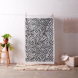 Zebra Black and White Stoff