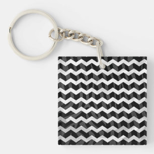 Zebra Black et Grey Chevron