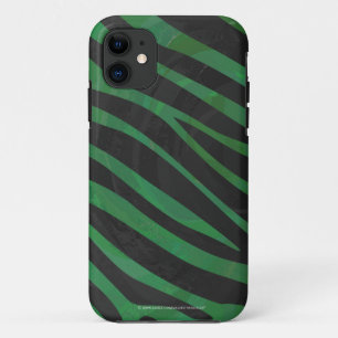 Zebra Black und Green Print Case-Mate iPhone Hülle