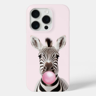 Zebra Blown Pink Bubble Gum Spielkunst Case-Mate iPhone Hülle