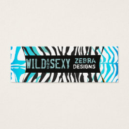 Zebra Blue Wildest Strip Ornamentation