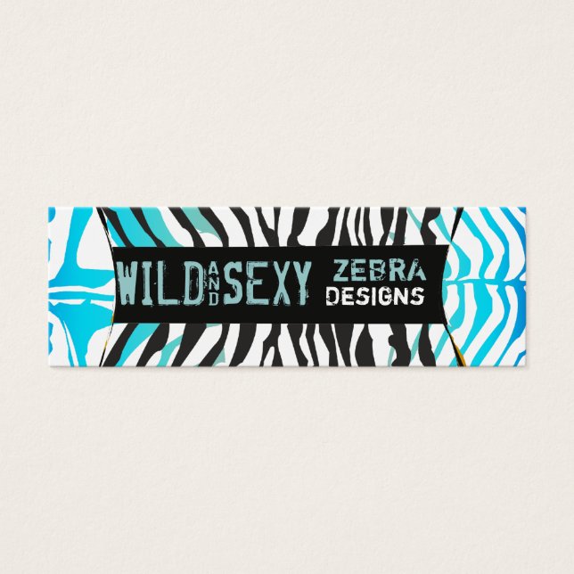 Zebra Blue Wildest Strip Ornamentation (Vorderseite)