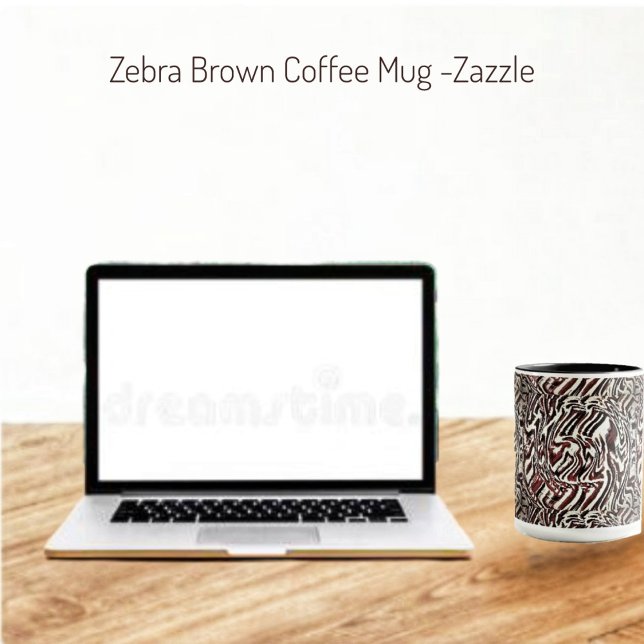 Zebra Brown Tasse (Von Creator hochgeladen)