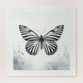 Zebra Butterfly Watercolor AREF295 - Watercolor