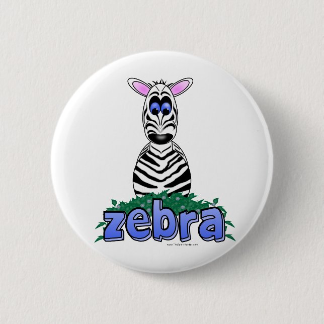 ZEBRA BUTTON (Vorderseite)