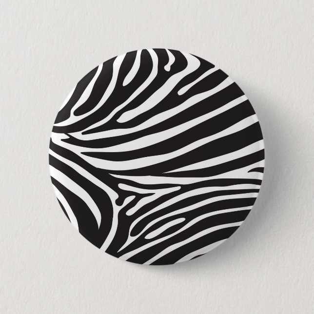 Zebra Button (Vorderseite)
