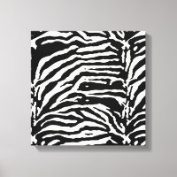 Zebra Camouflage Black and White Artistic Pattern
