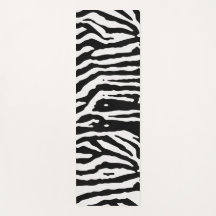 Zebra Camouflage Black and White Artistic Pattern