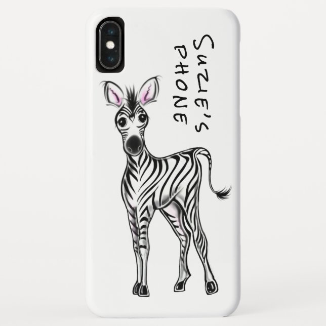 Zebra Case-Mate iPhone Hülle (Rückseite)