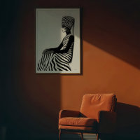 Zebra Chic: Graphic Monochrome Mode